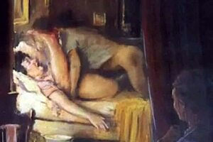 Vintage Erotic Drawings with Retro Anime Style Charm