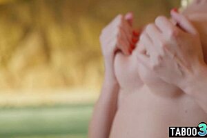 Blonde milf kitty li uses butt plug and fucks big cock