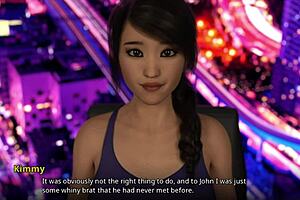 Shauna Tells John That Edging Will Help Him As She Teases His Cock With Her Ass In 3D Hentai