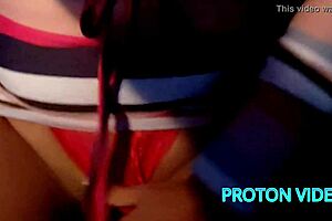 Uber passenger horny!