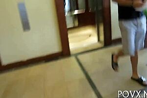 that teen slut sucks cock hard and gets fucked rough