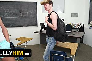 why would bully jack waters and teacher jax thirio gang up to bang twink jordan lake like that? how does it feel, jordan?