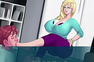 Beautiful secretary and stepmother in hot scene in Sexnote chap 49