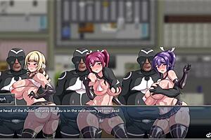 in this ruled by rule compilation scenes from the game show gameplay and hentai anime action