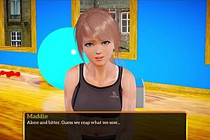 Blonde Amateur with Small Tits Stars in Homemade Family Game