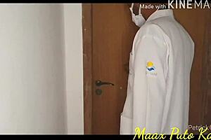 Orgy with anal and creampie action at the doctor's office