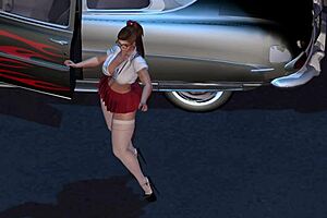 hot rod dancer alexxa shaking her ass! 💃