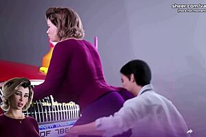 Stuck step mom used by step son apocalust taboo hentai game part 4