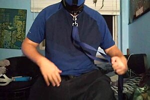 do you see me masturbating in my chastity cage?