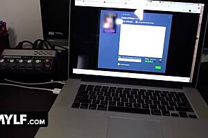 Naughty step-mama with huge jugs satisfies her stepson 😏