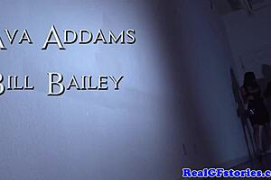 cheating wife doggystyling in stockings with big tits