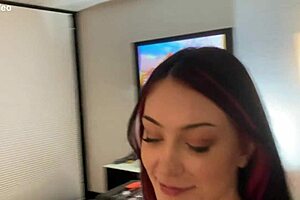 sexy teen 18+ lexi fingers her tight pussy solo while smiling at you, feeling intense pleasure and desire