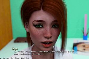 Being A Dik 65: Intense Makeout with Busty Redhead After Revealing Cheating Ex