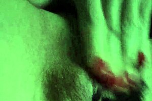 Finger the bald and horny pussy of a girl