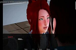 Family affairs with small boobed girls in adult visual novels
