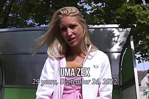 Pretty Blonde Begs Fake Agent to Fuck Her Harder in Public