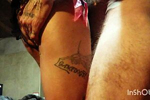 Hot amateur gay video with tattoos and close-ups