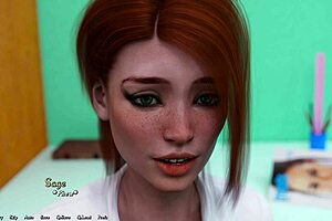 Being A Dik 65: Intense Makeout with Busty Redhead After Revealing Cheating Ex