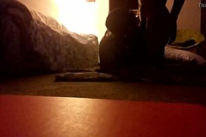 i suck that big juicy ass then fuck her hard at home