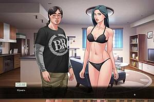 Cartoon porn with big tits and a huge cock - Our Red String Part 21