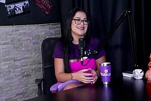 raphaela savanah sheer red halloween recording boyfriend as cuckold