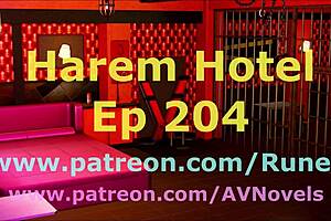 Harem Hotel 204: A walkthrough of the anime visual novel and PC gameplay