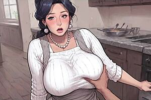 Stepmom gets deepthroat in front of roommate in Archalchemy