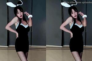 Chinese Girl Dances Seductively Inviting Hard Fucking