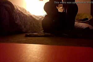 i suck that big juicy ass then fuck her hard at home