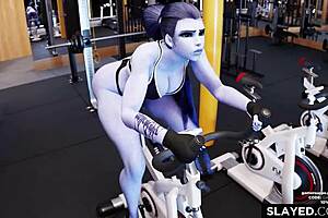 Black Man Destroys Widowmaker's Womb Mercilessly