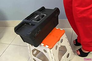 Horny Tranny Julia Steinkopf's Intense Ass Stimulation