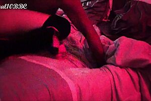 This milf is sucking some really good dick.