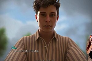 Dreamland Ep 13: Fishnet And Corset Cosplay Sex With Big Tits In Outdoor Game!