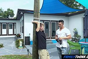 Familytwink - Gay Uncle Interacts With Nephew In Public Garden