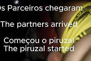 novinho from app takes cock and cum from two partners all night