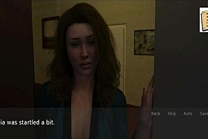 i wife and stepmother 42, playing game with wife