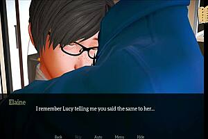 Amateur family's erotic journey in adult visual novel