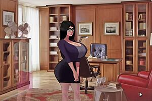 Beautiful woman with big breast in hot scene in Sextape Chapter 59