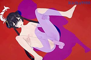 Ryuuge Kisaki and Asagiri Suou intense sex - blue archive hentai