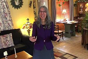 sexy milf in nylons thanks young neighbor with intimate favor