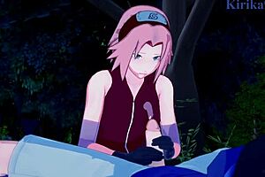 Sakura and Naruko get creampied by Sasuke in intense Naruto hentai