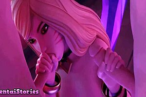 Teen Gets Ass 2 Mouth Action In Game Play With Blowjob And Oral Scenes.