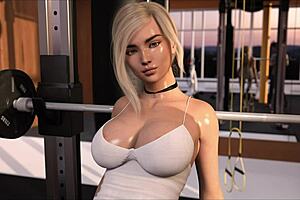 Adult visual novel with big tits cartoon star Summers gone 43