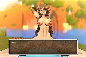 Hornycraft Parody Hentai Game Pornplay Episode 47 Piglin Happy Ending