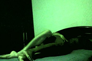 Ebony young girl gets hard interracial fucking in four