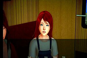 my new family explores 3d anime hentai with small tits