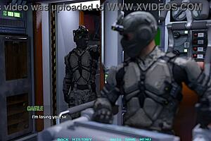 Девчонки возбужденно плещутся водой в игре