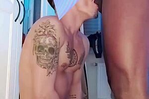 Sucking Black Cock Until Cum