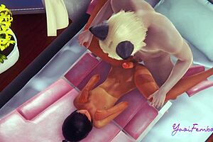 Yaoi Femboy Simon - Can He Handle That Massive Cock in Tight Action?