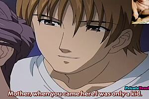 horny stepmom fucks her stepson behind her husband's back in hentai uncensored taboo charming mother 03 review!